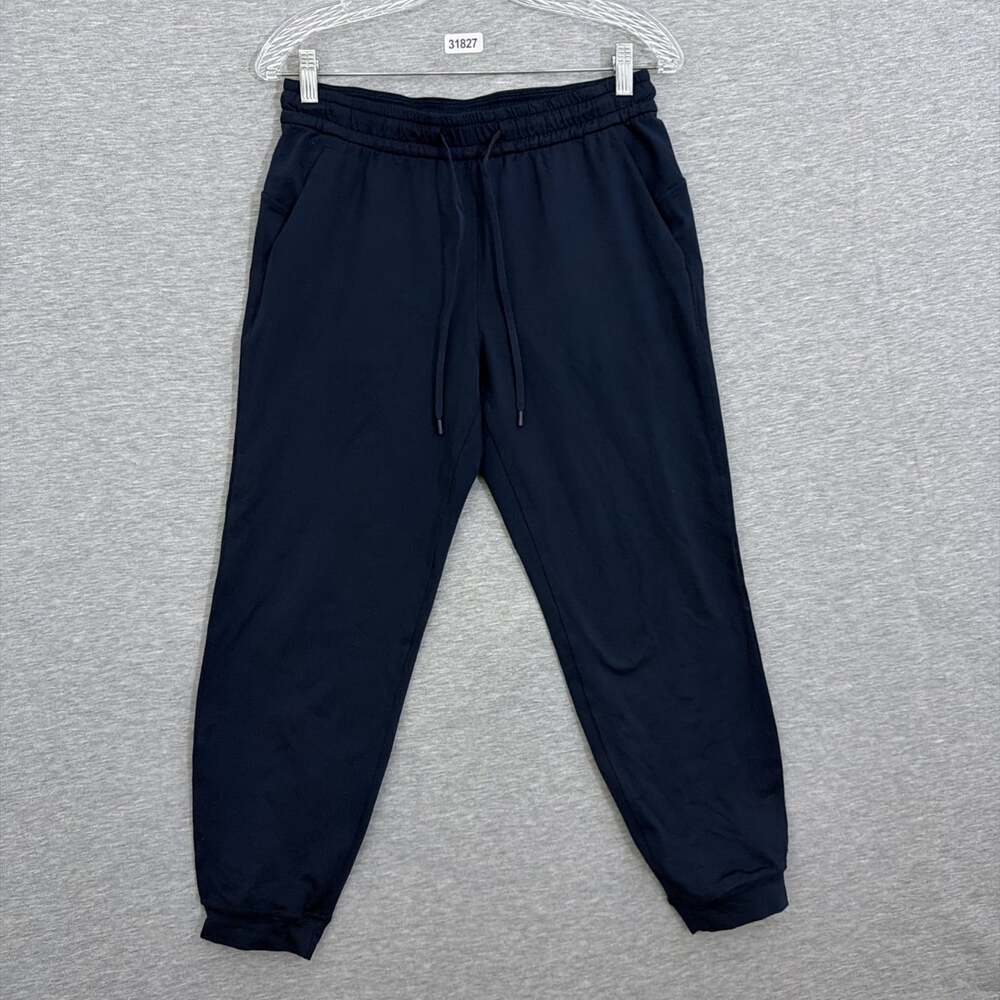 Lululemon Women's Size 6 Navy Blue Soft Jersey Classic Mid-Rise Jogger Pants